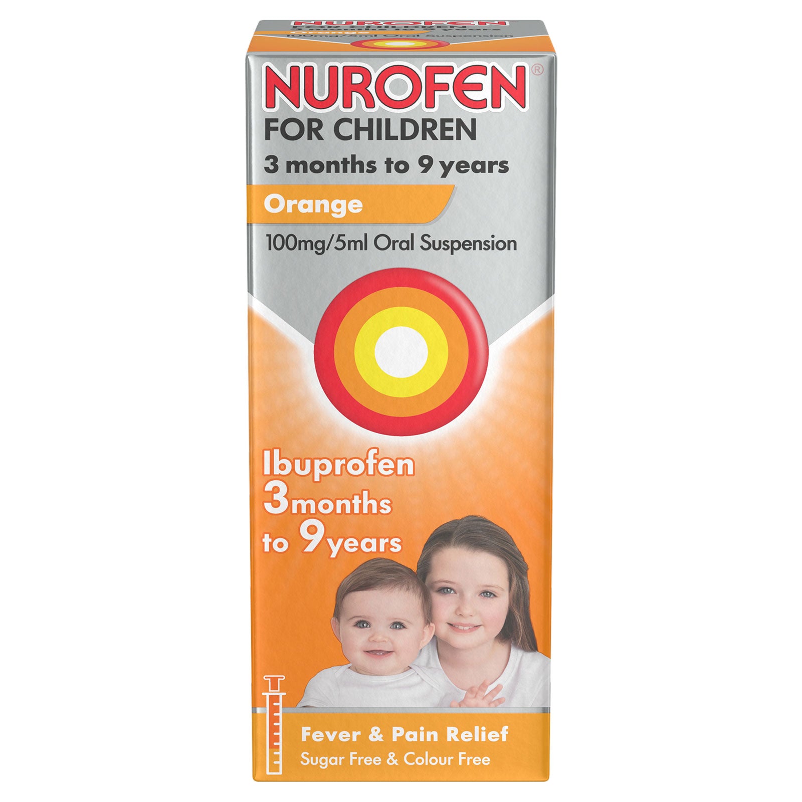 Nurofen For Children Orange 100ml | High Quality Health & Wellbeing Product Online - Product Image Nurofen For Children Orange 100ml | High Quality Health & Wellbeing Product Online - Product Image